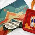 Lunar Summer Desk Mats