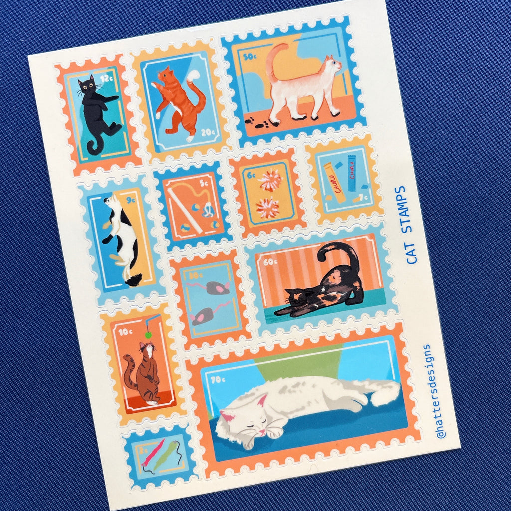 Fall Stamp Stickers