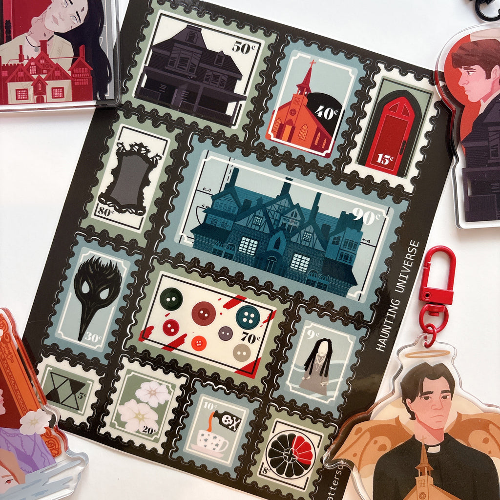 Haunting Stamp Stickers