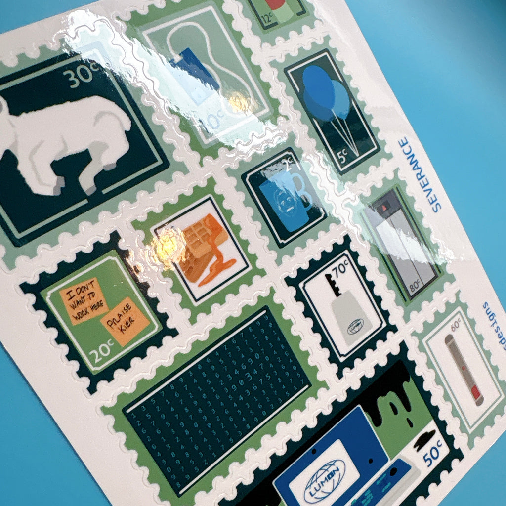 In Office Stamp Stickers
