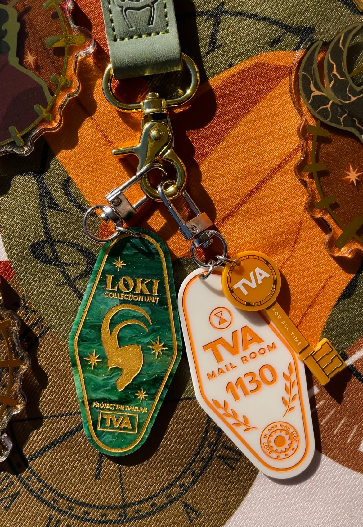 Timeline Hotel Keychains