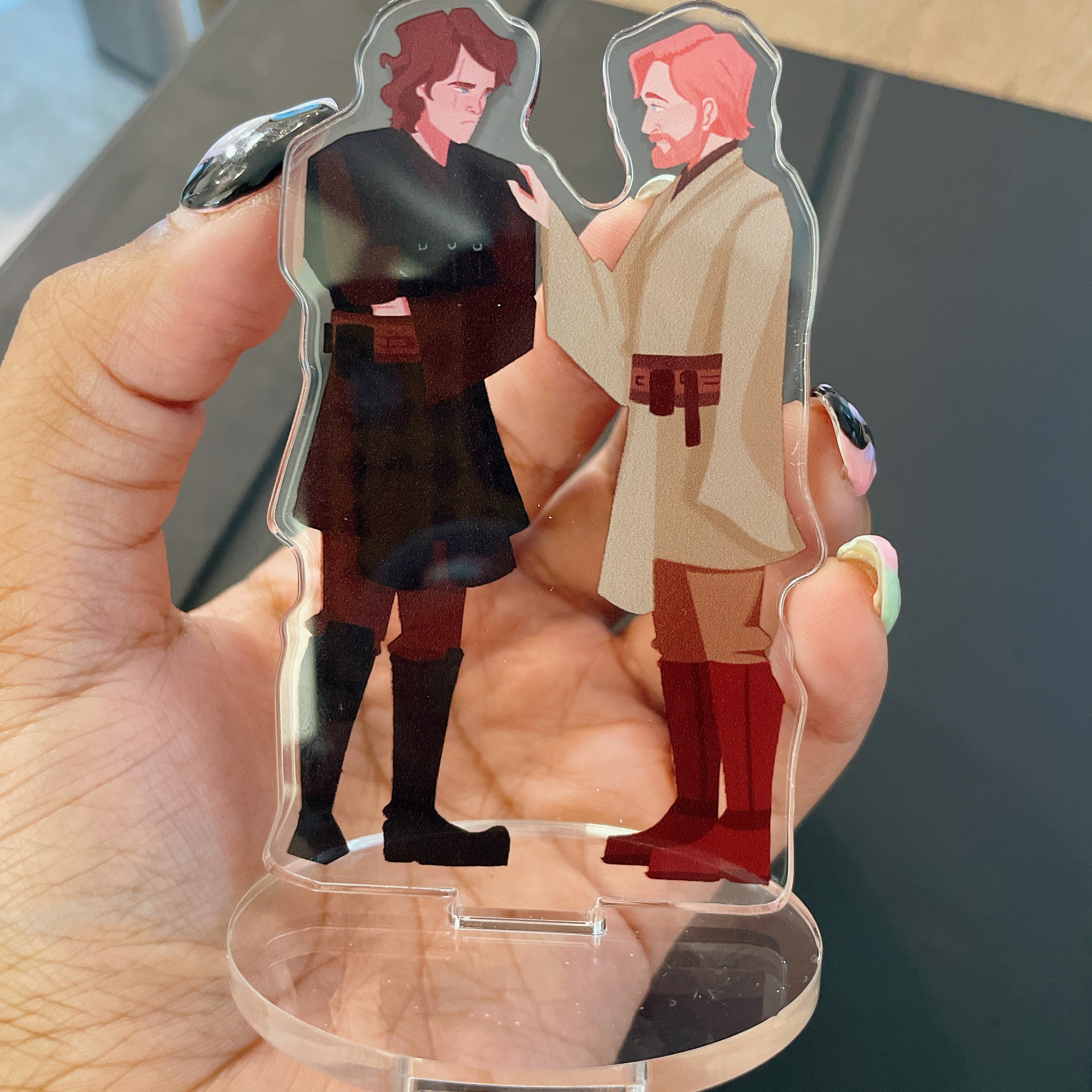 Obi and Ani Acrylic Stand