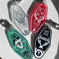 Hannibal Hotel Keychains