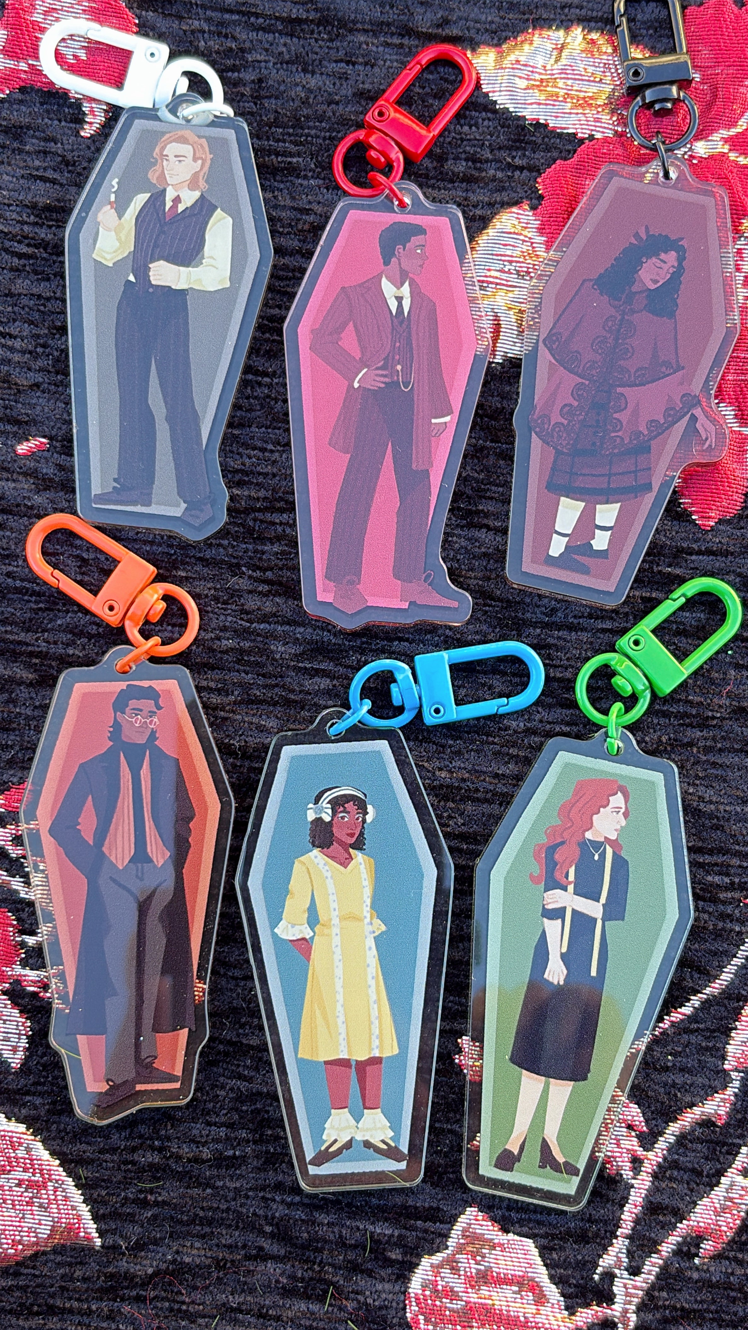Coffin Fashion Charms