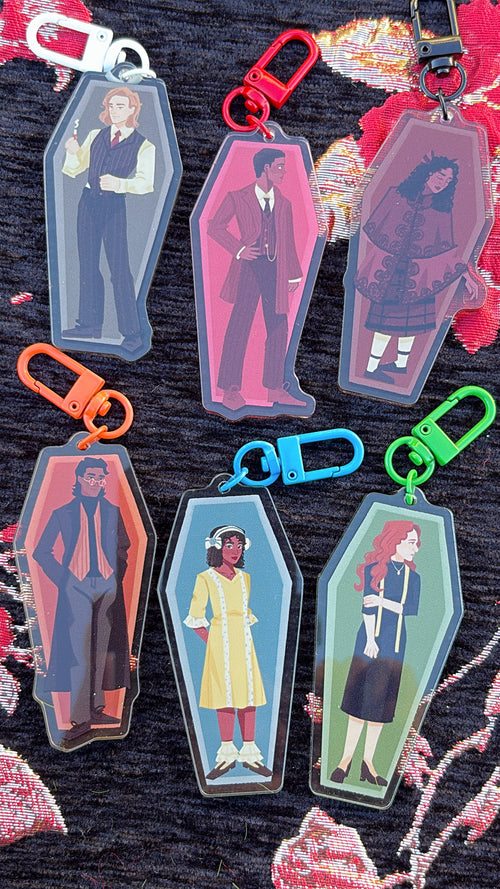 Coffin Fashion Charms