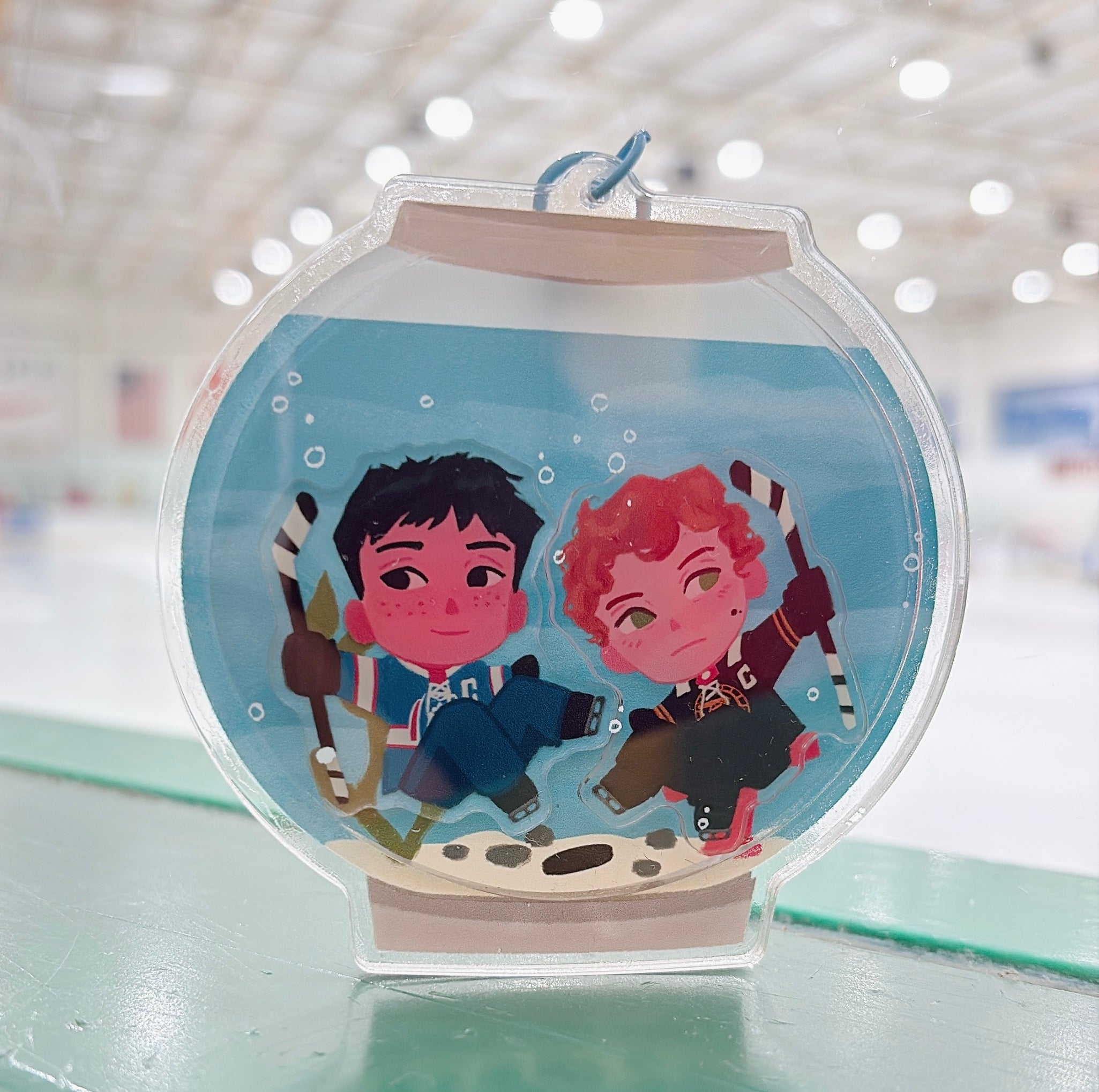 Boy Aquarium Shaker & Print
