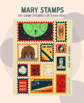 Mary Stamp Stickers