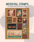Medieval Stamp Stickers