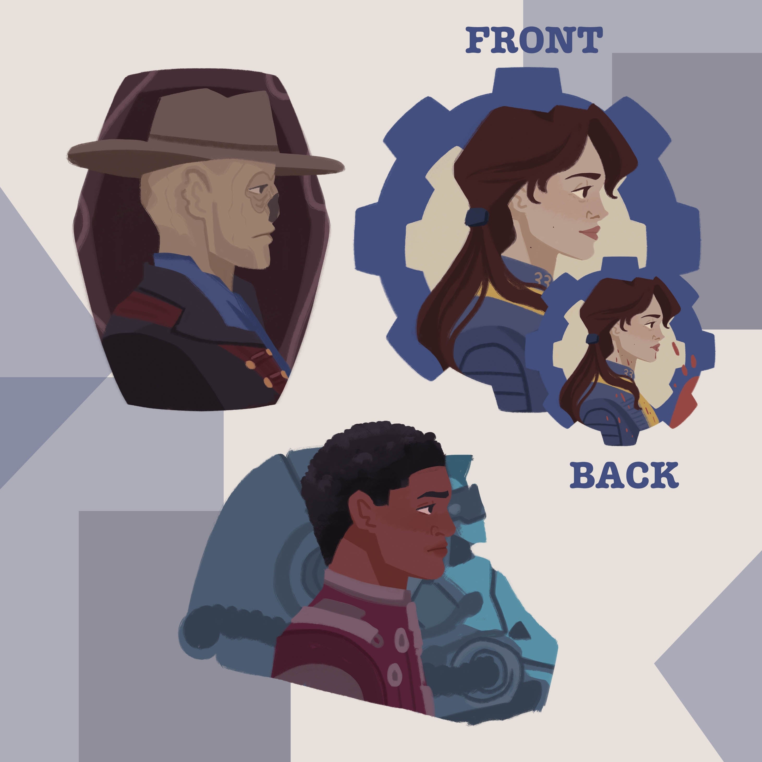 Mech Future Charms
