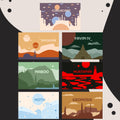 Galaxy Postcards
