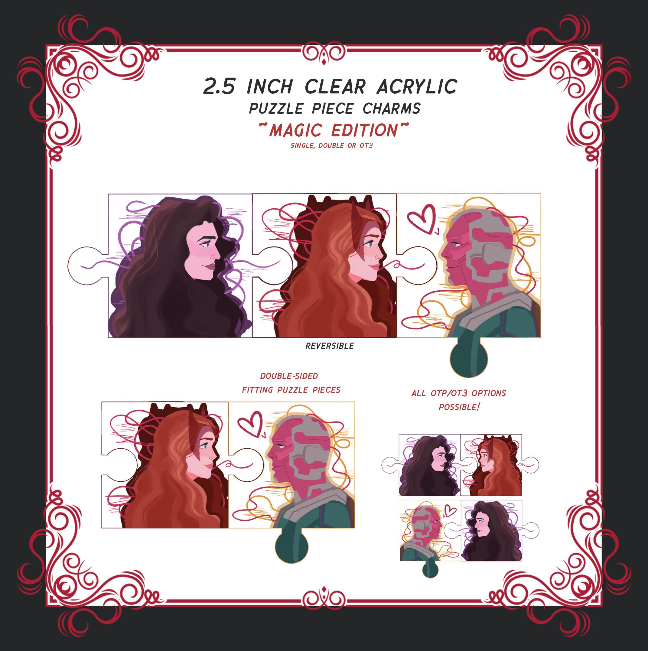 Synchromysticism (Agatha/Wanda/Vision)