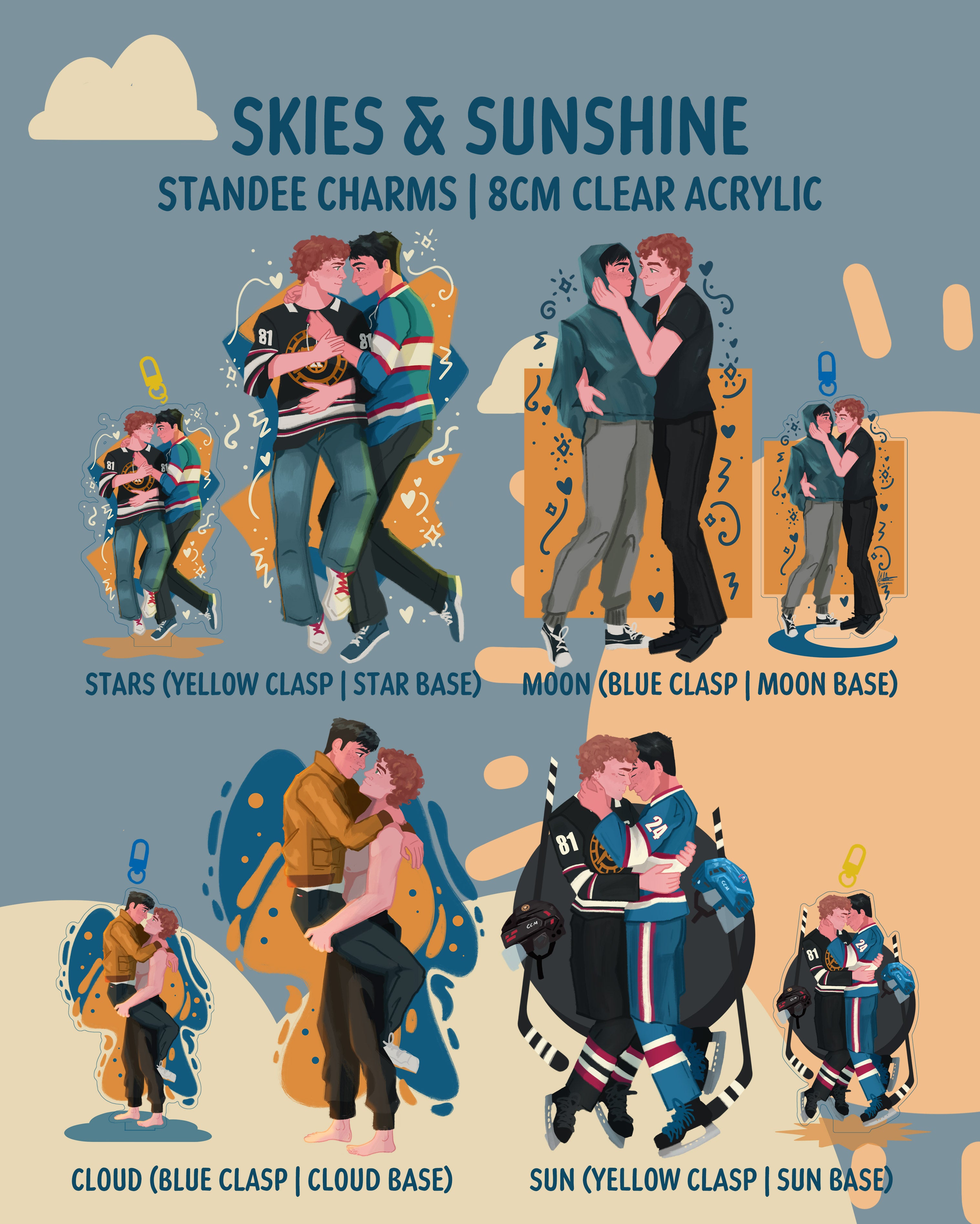 Skies & Sunshine Charms