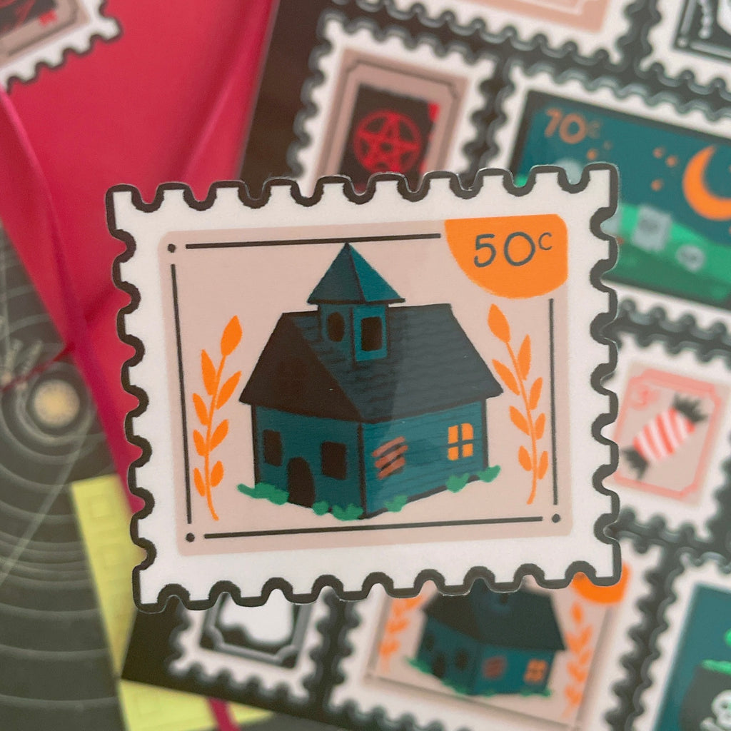 Halloween Stamp Sticker Sheet