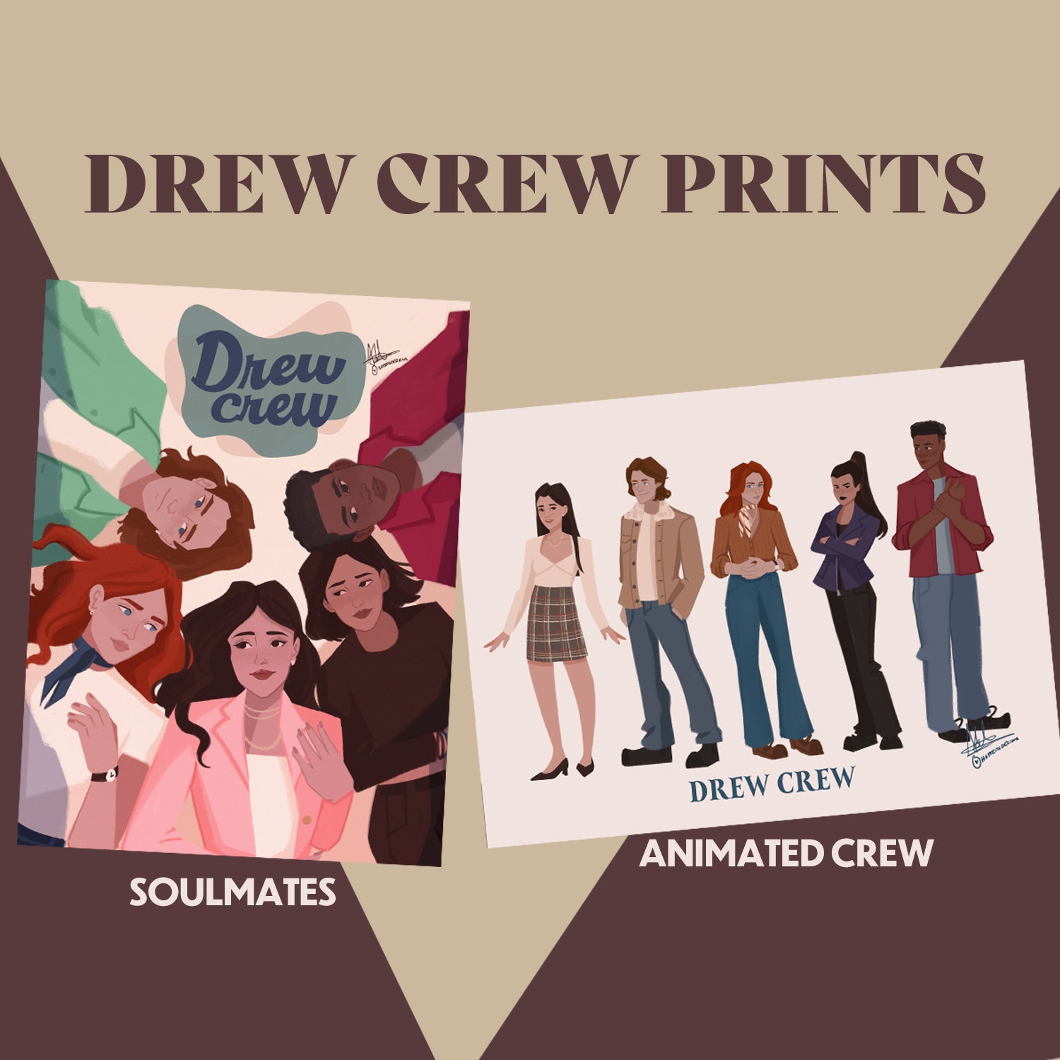 Drew Crew Prints