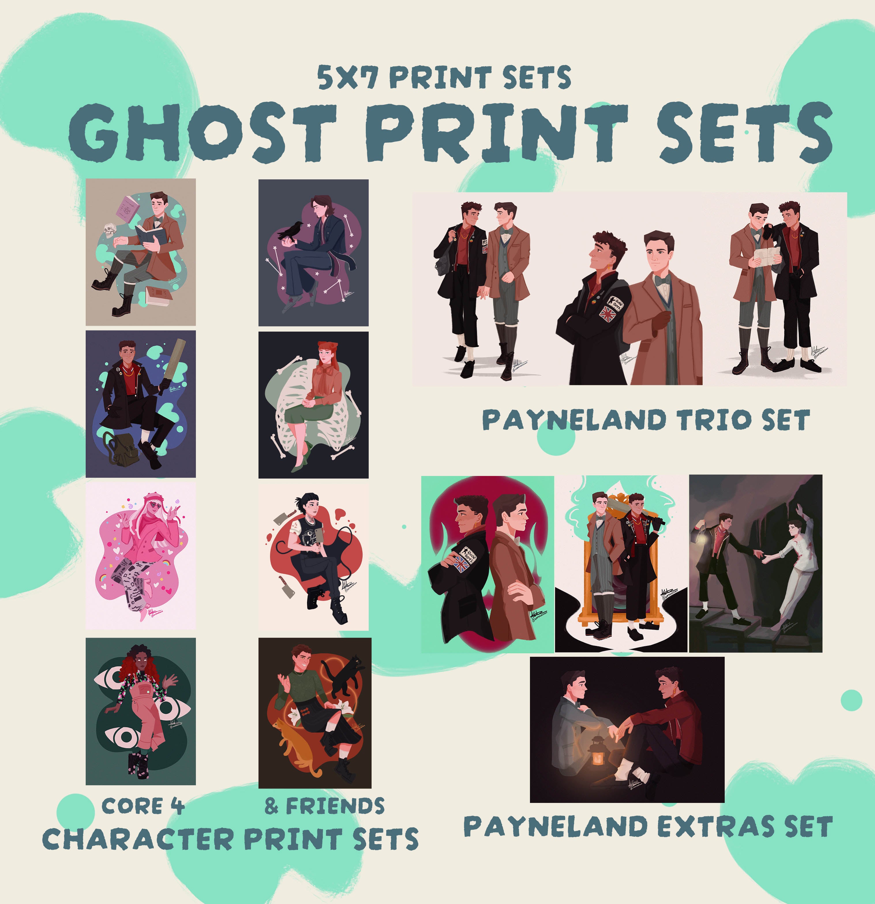 Ghostly Print Sets (Series 1)