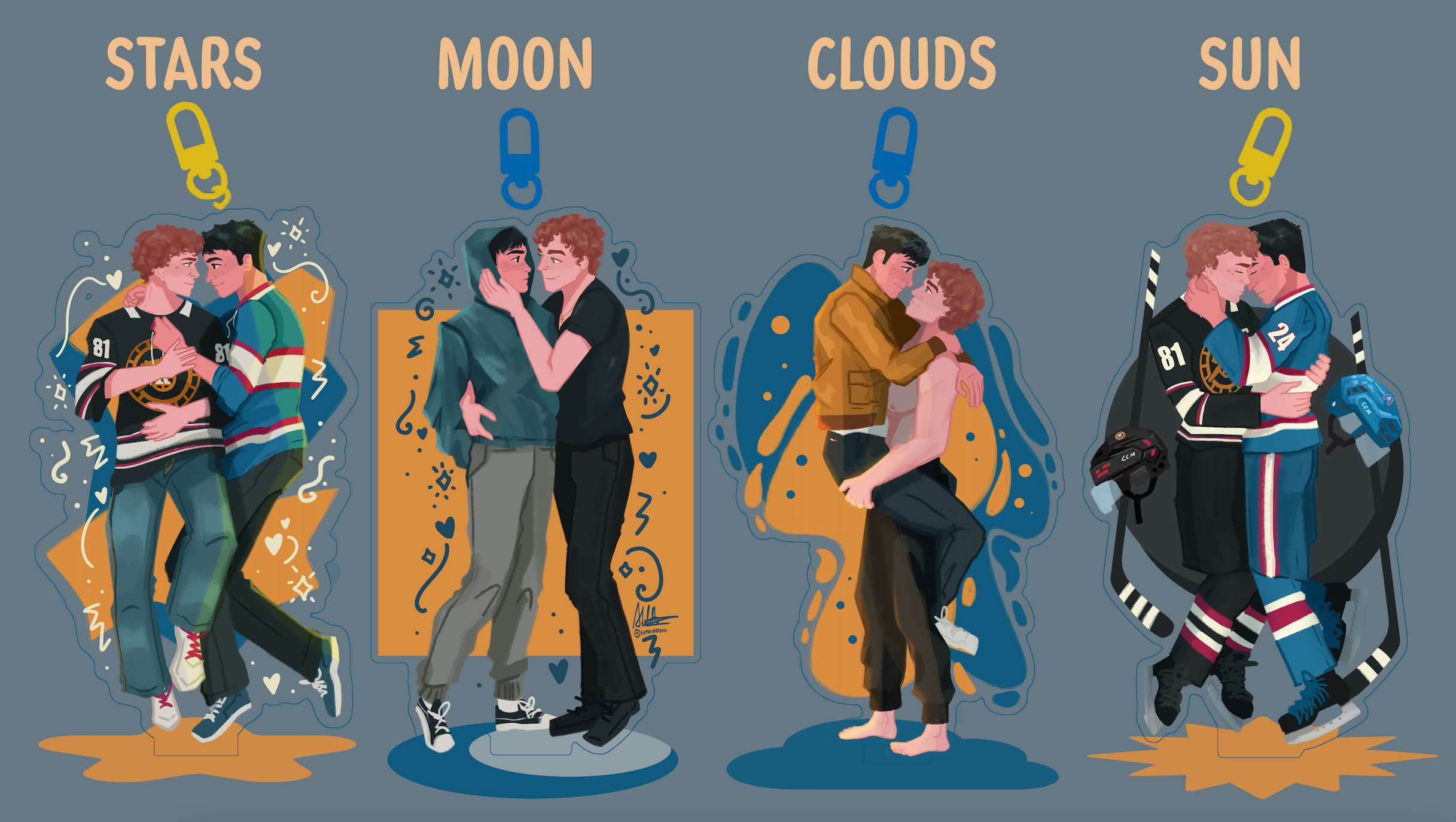 Skies & Sunshine Charms