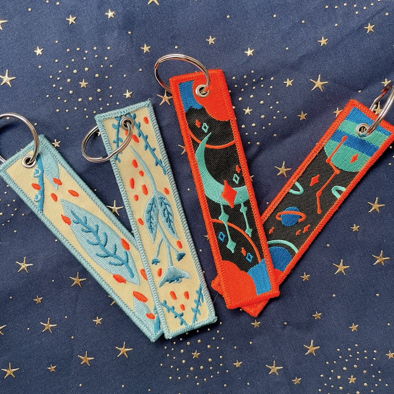 Botanical & Celestial Keytags