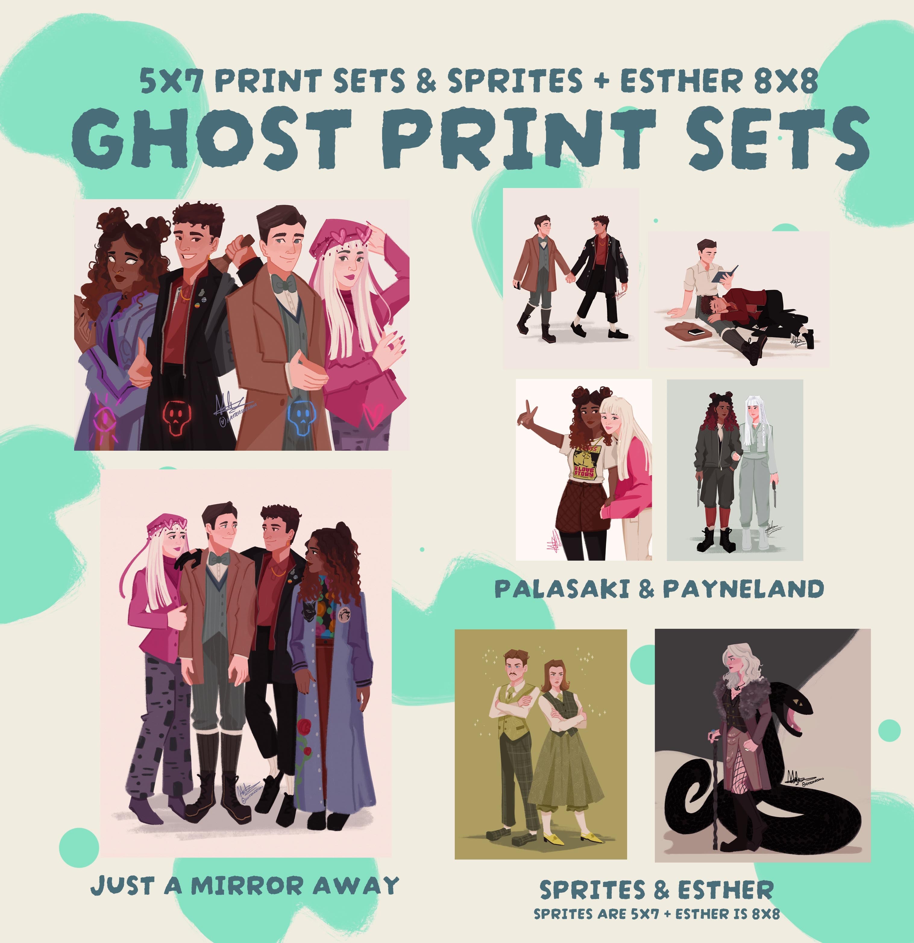 Ghostly Print Sets (Series 2)