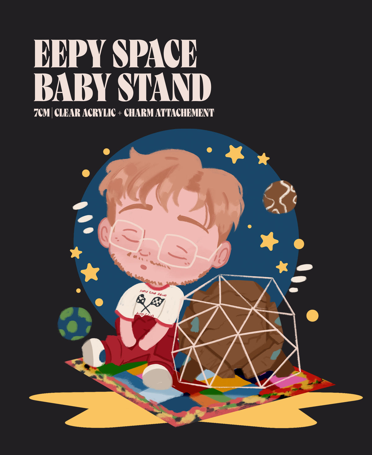 Eepy Space Babies Acrylic Stand