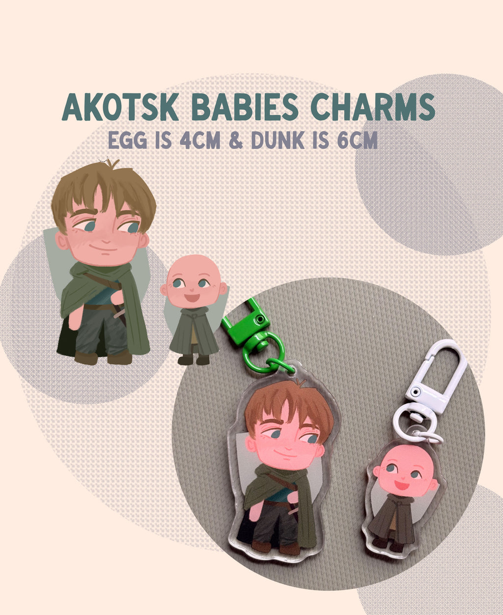 AKOTSK Babies Charms