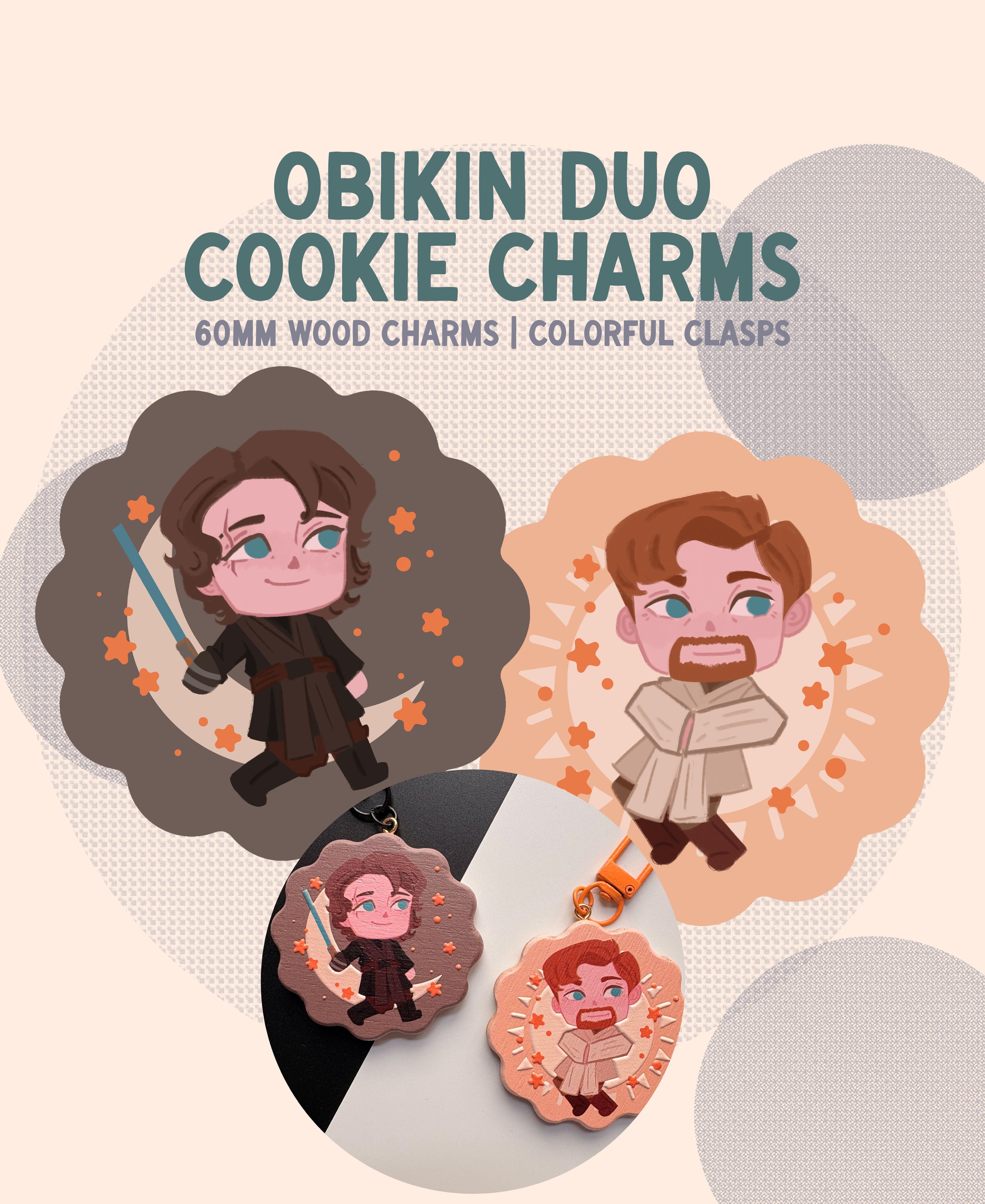 Obikin Duo Cookie Charms